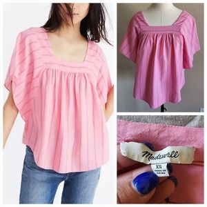 Madewell‎ Butterfly Top Cecilia Stripe XS